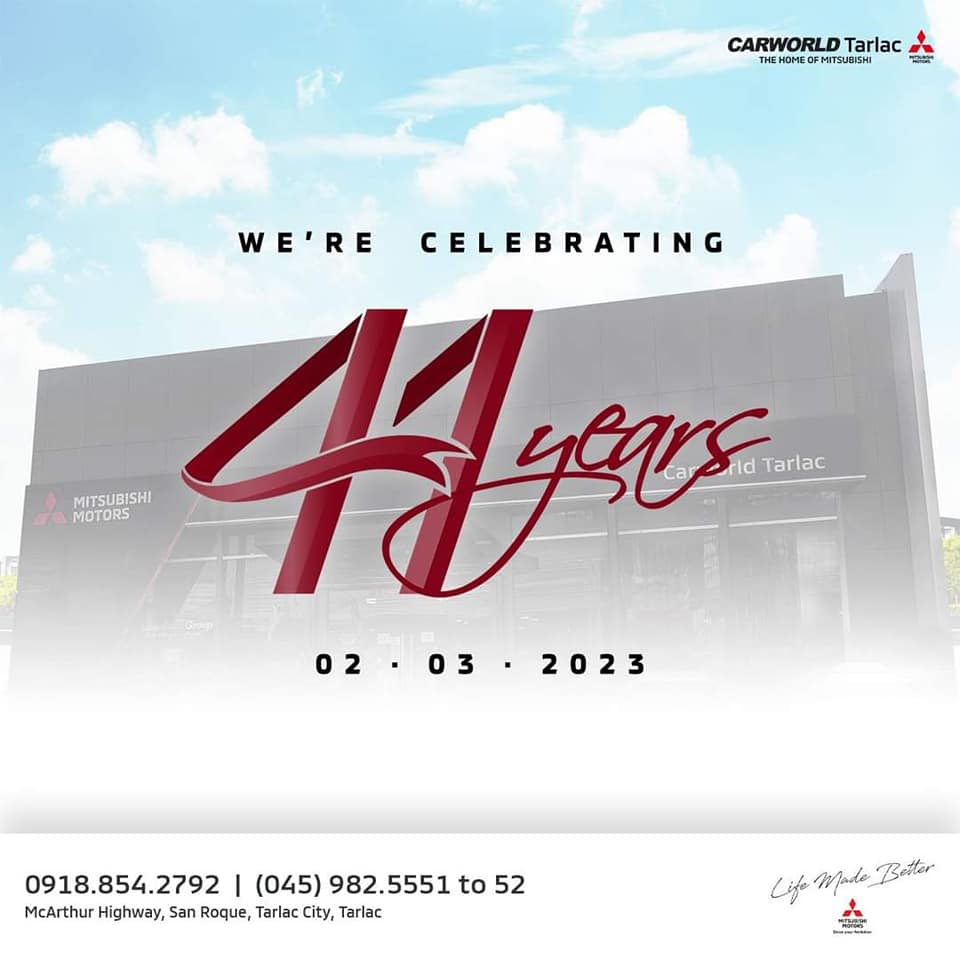 41 Fruitful Years of Carworld Tarlac